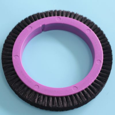 comprar A máquina de Stenter parte as peças de Stentex escova a roda 122mm Dia Plastic Body Nylon Hair interna online manufacture