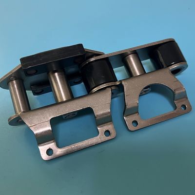 comprar Carbono de aço inoxidável das peças da máquina de revestimento do elo de corrente do material das peças Babcock da máquina de Stenter que desliza a almofada online manufacture