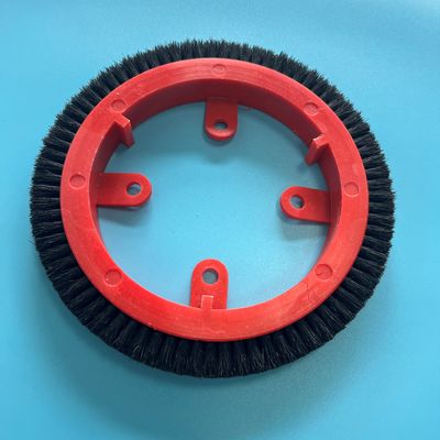comprar A roda de escova Stenter de Krantz K10 parte a durabilidade de nylon da tela da escova de cabelo do preto plástico vermelho do corpo online manufacture