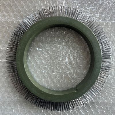 comprar Stenter Stentex Peças de máquina 122 Modelo de escova Roda de aço inoxidável cabelo corpo de plástico verde online manufacture