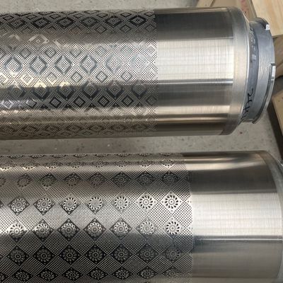 comprar Peças de máquinas de impressão têxtil revestimento tapetes de tela rotativa peças de impressão personalizadas padrão 640 repetição online manufacture