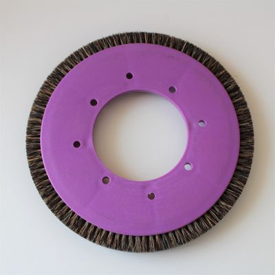 comprar Peças da máquina de estentador Máquina de acabamento Rodas de escova misturadas Pelo de porco de pelo de porco Corpo de plástico de 8 furos Tipo personalizado online manufacture