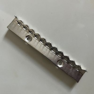 comprar Peças da máquina de acabamento têxtil Stenter Pin Bar 52 Instalação Centro Distância Agulha Placa 26 Pins Placa de cobre online manufacture