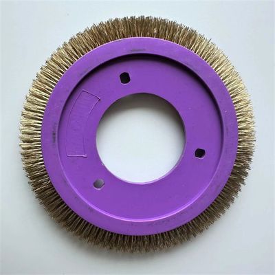 comprar Revestimento têxtil LK Stenter Brush Wheel Cor Púrpura Material Plástico Cobre Latão Cabelo de escova online manufacture