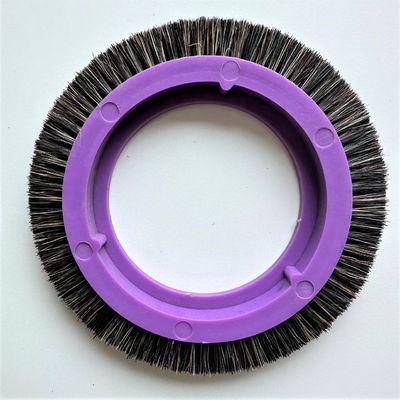 comprar Bruckner Marca Stenter Peças de Máquina Escova Roda Roxa Corpo Púrpura Panela Escova Pelo de Porco Tipo Pequeno online manufacture