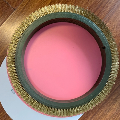 comprar Finishing Machine Parts Ehwha Stenter Brush Green Plastic Body Copper Material Hair Good quality Fabricação em linha