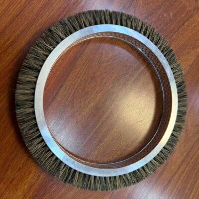 comprar Peças de Máquina Stenter Ehwha Stenter Roda de Escova Corpo de Material de Alumínio Cerdas de Pelo de Porco Fabricação em linha