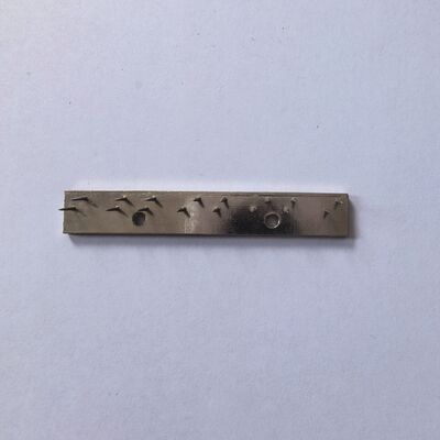 comprar Peças da máquina de estentadores Unitech Pin Plate Material de cobre Plate Material de aço carbono Agulha 16 pinos Fabricação em linha