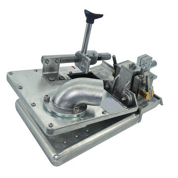 Desenrolador de ourela soprador de bordas, lados duplos, peças de haste para máquina de tingimento de acabamento