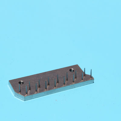 Placa de cobre da placa 59mm da agulha de Pin Bar Stenter Pin Plate Santex da peça da máquina de revestimento