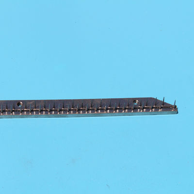 Peças da máquina de estentador Pin Bar Stentex Peças da máquina de acabamento Pin Plate Needle Plate 52mm Distância do centro