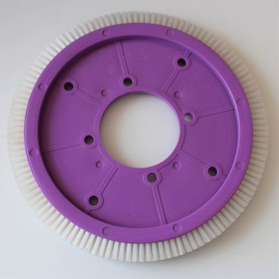 Máquina de acabamento Tuyang Peças sobressalentes de escova Rodas de Stenter Peças da máquina Escovas de cabelo de nylon branco