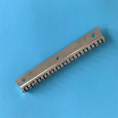 Peças de máquinas de acabamento de têxteis Monforts Stenter Pin Bar Placa de cobre de aço carbono SS Material da agulha