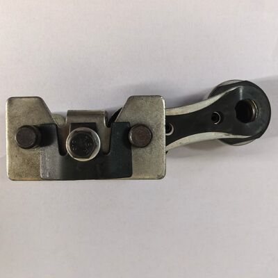 Monforts Stenter Chain Link with Nickel Zinc Plating and Peek Bush Without Oil for Stenter Machine Spares