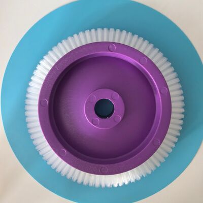Stenter Brush Wheel Monforts Finishing Machine Spares 22/26mm Inner Dia Purple Color Body