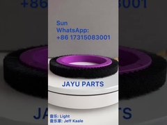 Peças da máquina de estentador Máquina de fixação de estentês Roda de escova 122 Modelo de cabelo de nylon Corpo roxo